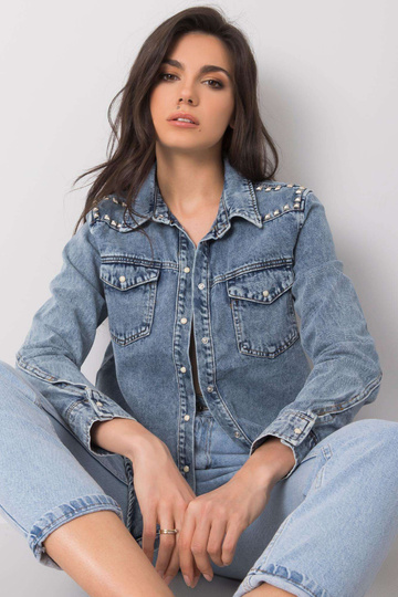 Anneka zils džinsu krekls