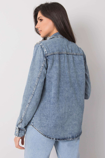 Anneka zils džinsu krekls 2