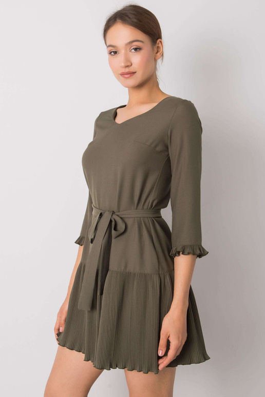 Khaki krāsas kleita Fleur