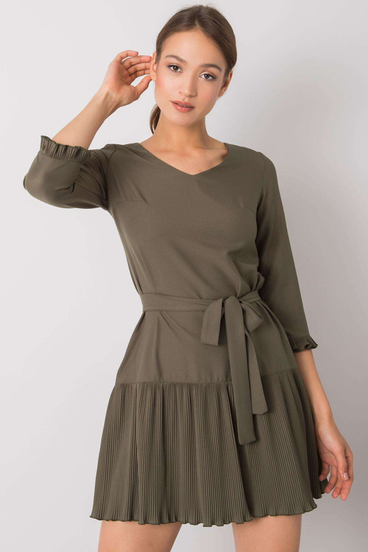 Khaki krāsas kleita Fleur