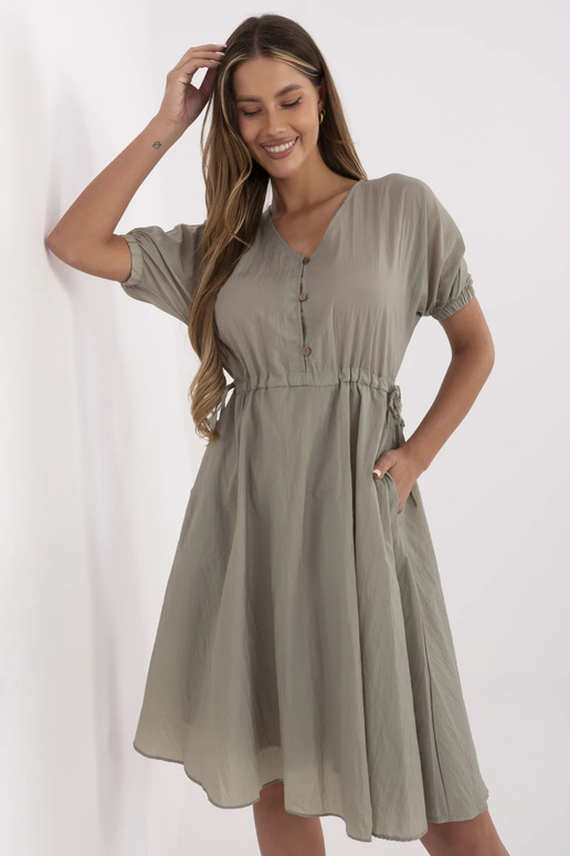 Khaki krāsas kleita Kaia RUE PARIS Khaki krāsas kleita Kaia RUE PARIS