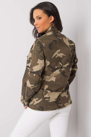 Haki kamuflāžas jaka Rochelle