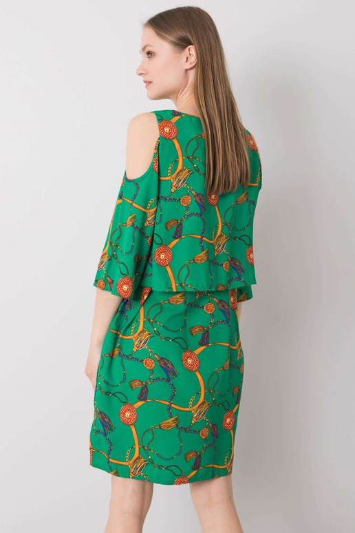 Zaļa kleita ar apdrukām Maresol RUE...