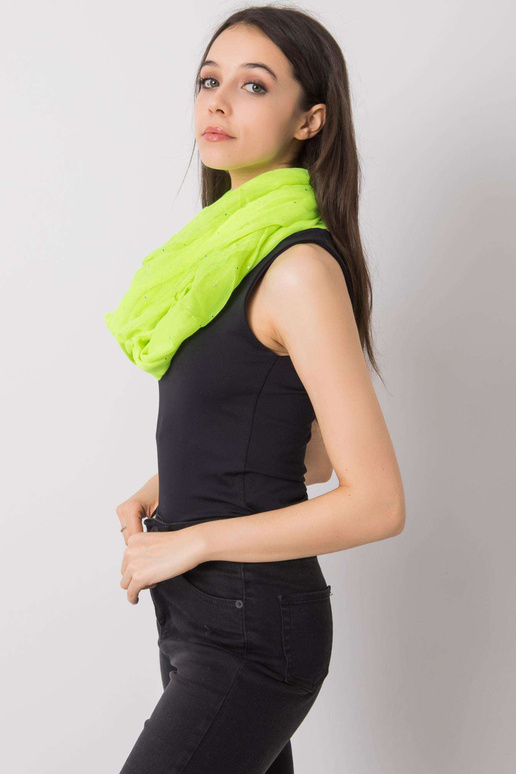 Fluo dzeltens skurstenis ar spīdīgu...