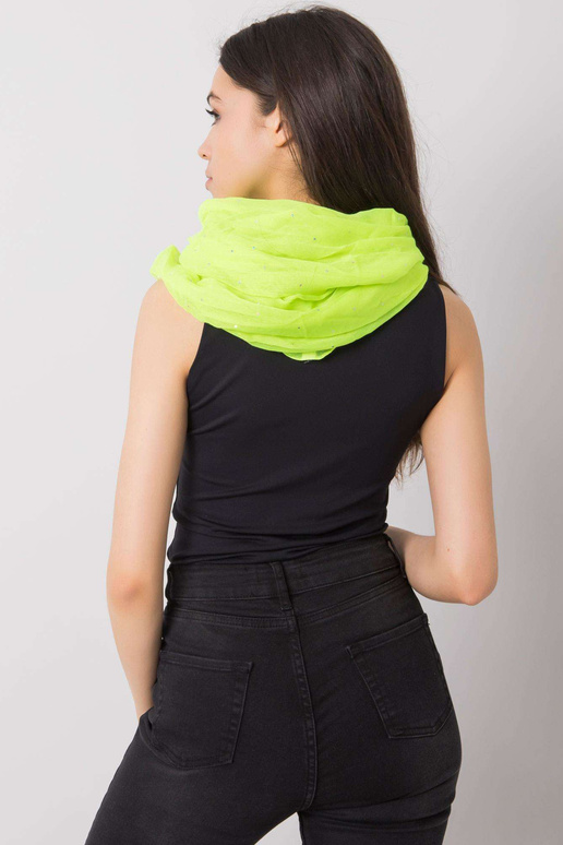 Fluo dzeltens skurstenis ar spīdīgu...