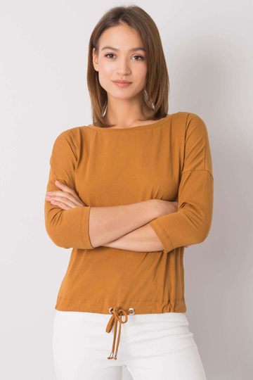 Fiona gaiši brūna blūze