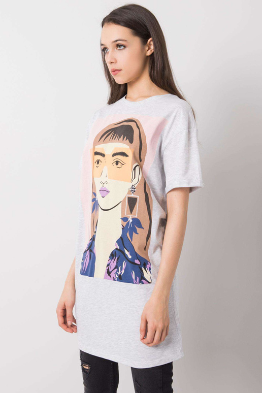 Gaiši pelēka tunika ar Circe SUBLEVEL...