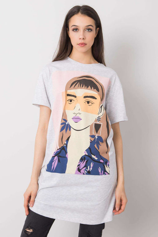 Gaiši pelēka tunika ar Circe SUBLEVEL...