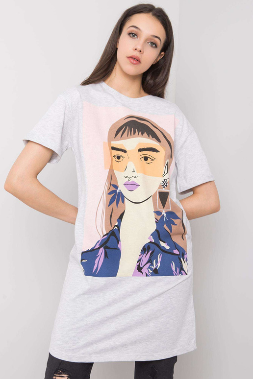 Gaiši pelēka tunika ar Circe SUBLEVEL...