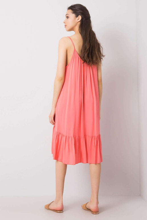 Madilyn OCH BELLA koraļļu volānu kleita