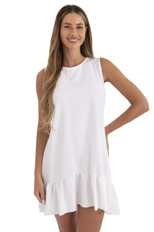 Andre RUE PARIS balta volānu kleita