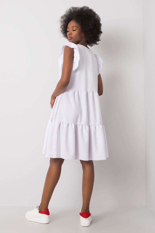 Balta punktveida kleita Aubriella RUE...