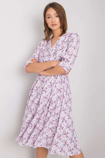 Koši violeta ziedu kleita... 2