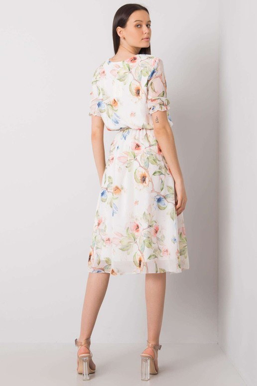 Balta kleita ar ziediem Maelle Balta kleita ar ziediem Maelle