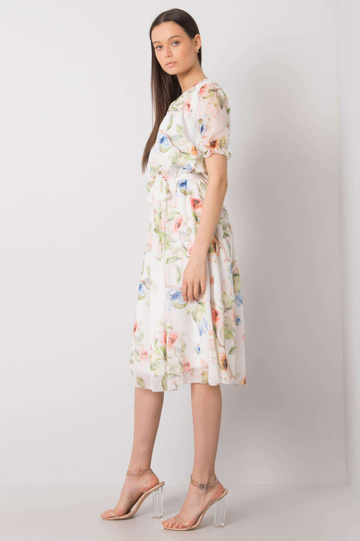 Balta kleita ar ziediem Maelle Balta kleita ar ziediem Maelle