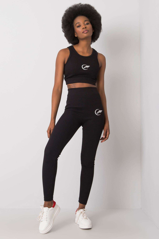 Melns sporta komplekts Hailie FOR... Melns sporta komplekts Hailie FOR...