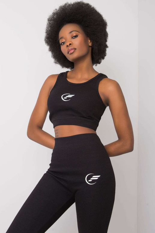 Melns sporta komplekts Hailie FOR... Melns sporta komplekts Hailie FOR...