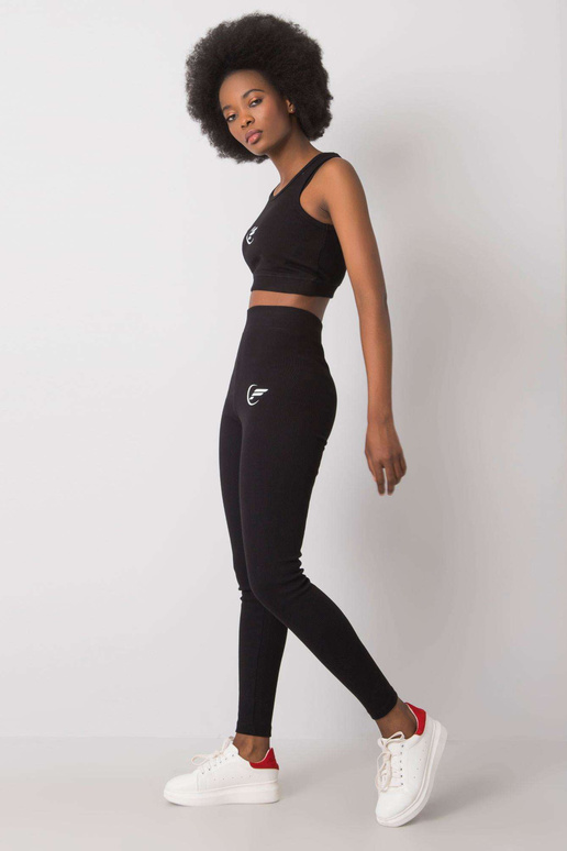 Melns sporta komplekts Hailie FOR... Melns sporta komplekts Hailie FOR...