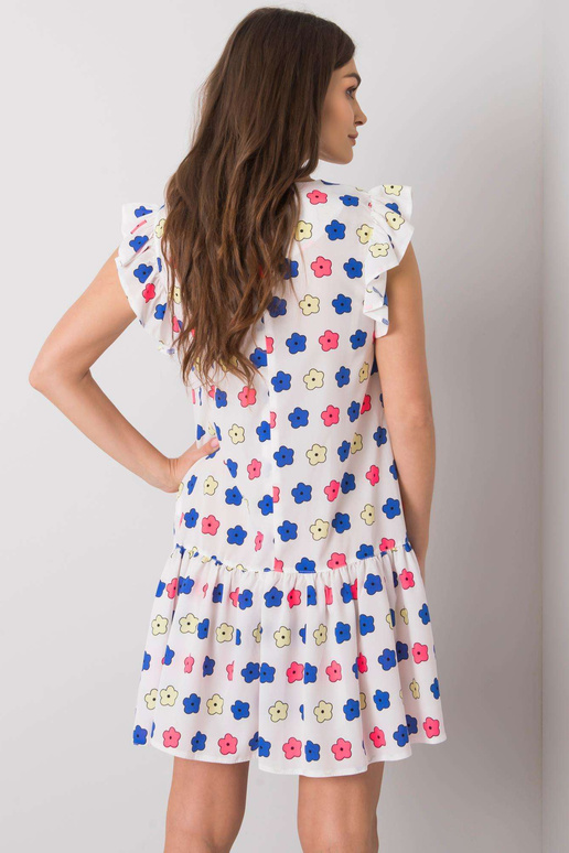 Balta volānu kleita Eria