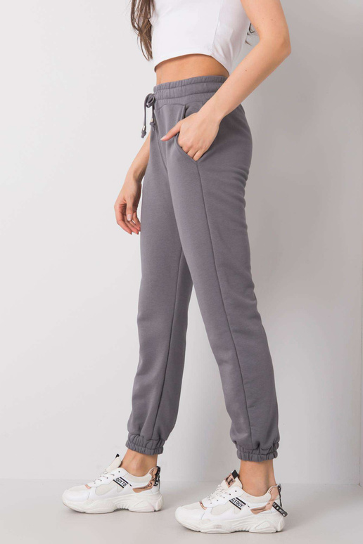 Tumši pelēkas bikses Agueda RUE PARIS Tumši pelēkas bikses Agueda RUE PARIS