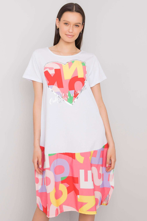 Balta un rozā kleita ar Guinevere... Balta un rozā kleita ar Guinevere...