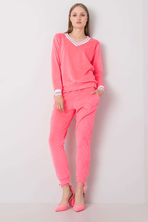 Rozā samta komplekts Esti RUE PARIS Rozā samta komplekts Esti RUE PARIS