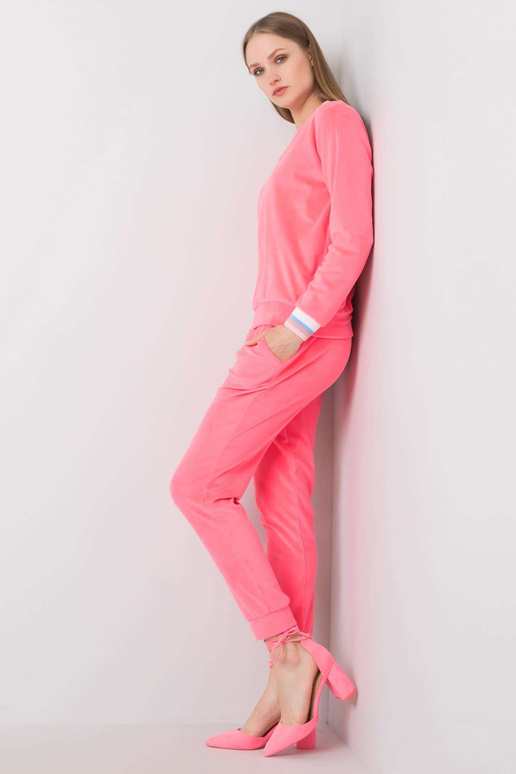 Rozā samta komplekts Esti RUE PARIS Rozā samta komplekts Esti RUE PARIS