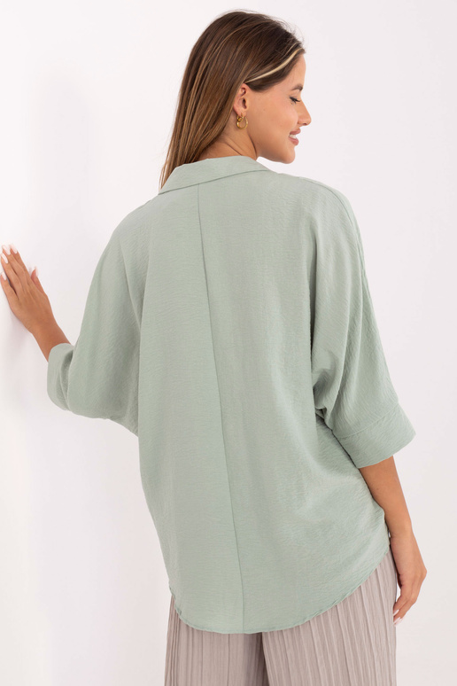 Mayra RUE PARIS gaiši zaļš krekls