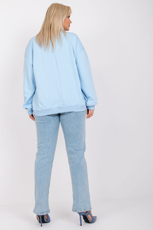 Gaiši zils liela izmēra kokvilnas...