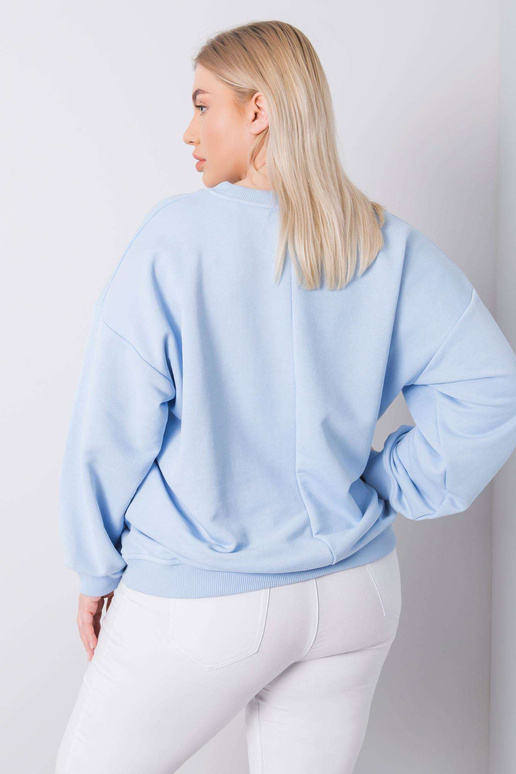 Gaiši zils liela izmēra kokvilnas...