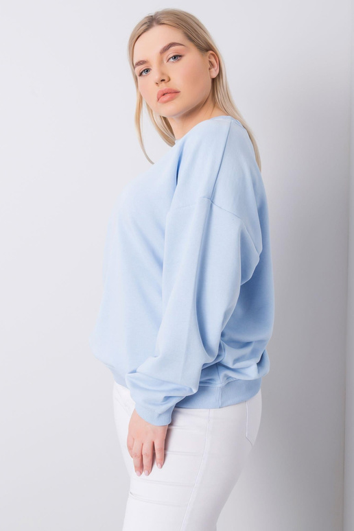 Gaiši zils liela izmēra kokvilnas...