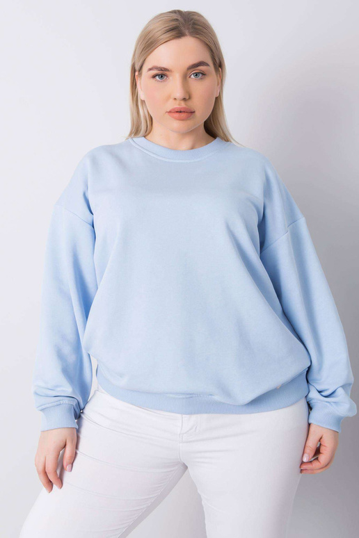 Gaiši zils liela izmēra kokvilnas...