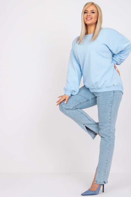 Gaiši zils liela izmēra kokvilnas...