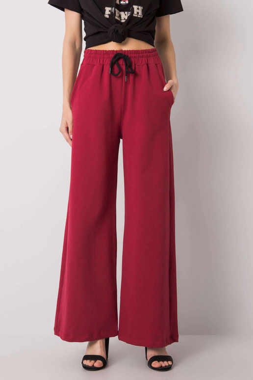 Burgundijas sporta bikses Abril