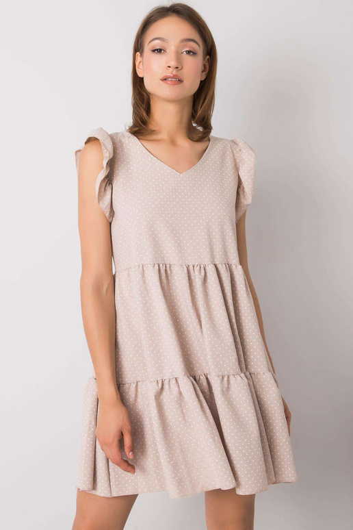 Bēša punktveida kleita Aubriella RUE...