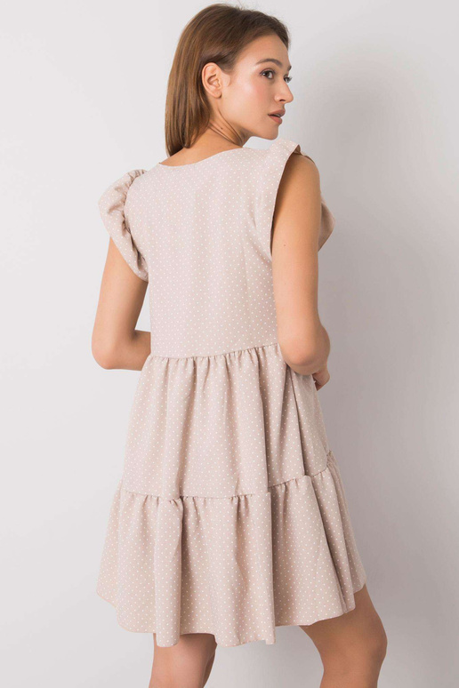 Bēša punktveida kleita Aubriella RUE...