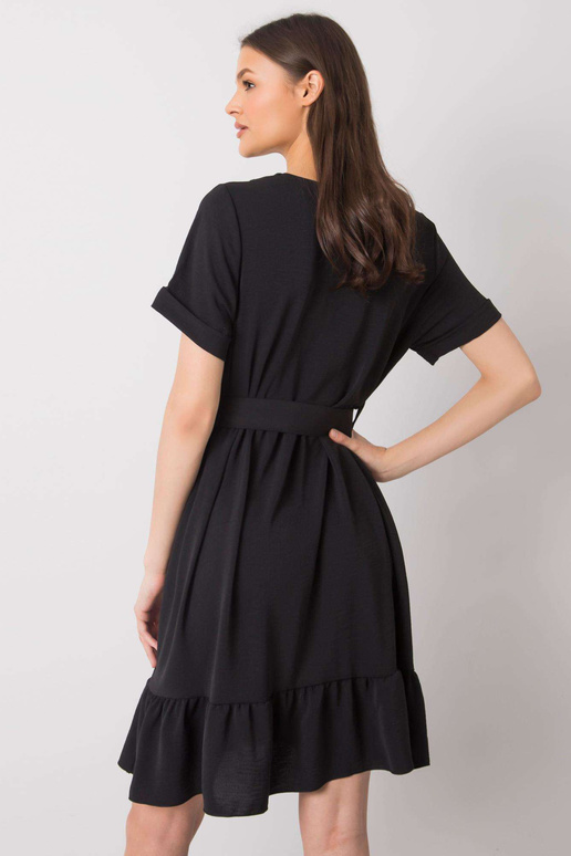 Melna kleita ar volāniem Vianna