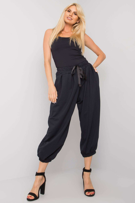 Tumši zilas Ferro sporta bikses ar...