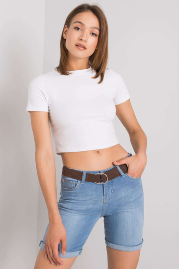 Gaiši zili sieviešu šorti... 2