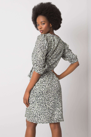 Zaļa kleita ar Jianna apdrukām