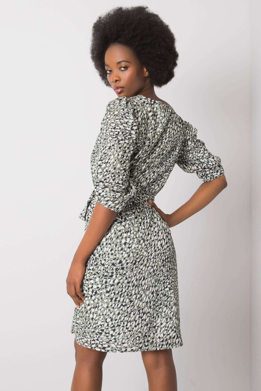 Zaļa kleita ar Jianna apdrukām Zaļa kleita ar Jianna apdrukām