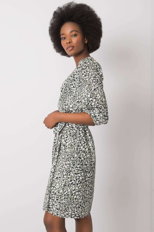 Zaļa kleita ar Jianna apdrukām Zaļa kleita ar Jianna apdrukām