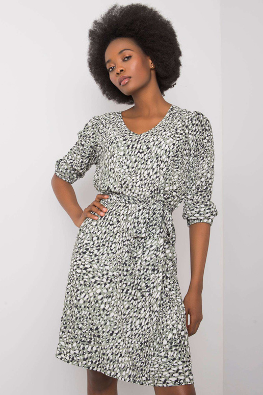 Zaļa kleita ar Jianna apdrukām Zaļa kleita ar Jianna apdrukām