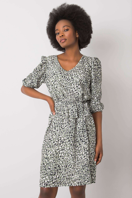 Zaļa kleita ar Jianna apdrukām Zaļa kleita ar Jianna apdrukām