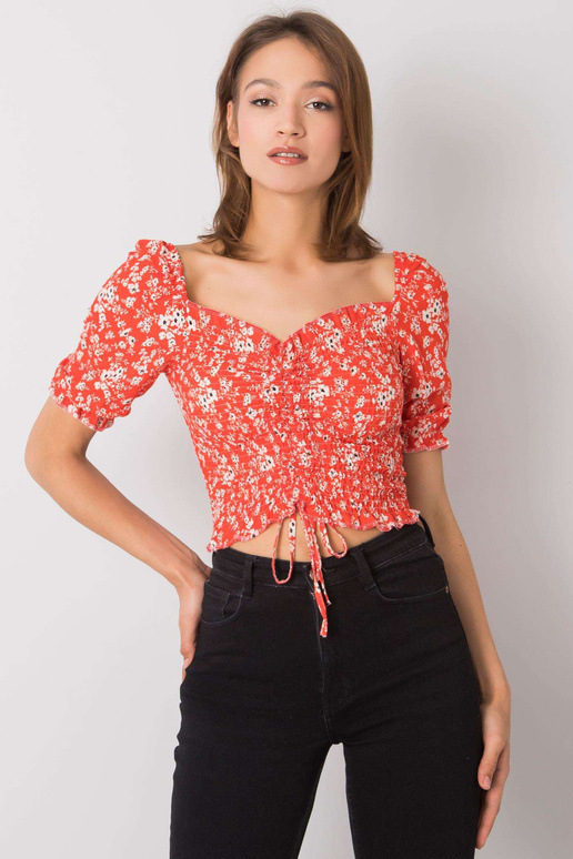 Avignon RUE PARIS koraļļu īsa blūze Avignon RUE PARIS koraļļu īsa blūze