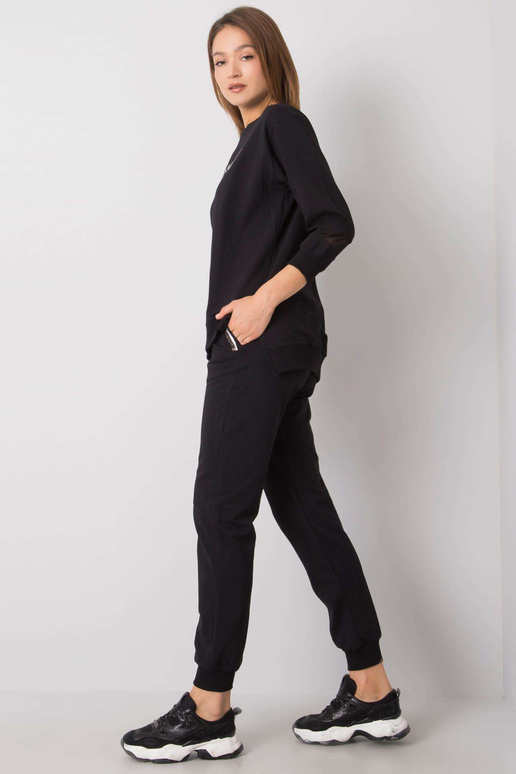 Melns ikdienas komplekts Elayna Melns ikdienas komplekts Elayna