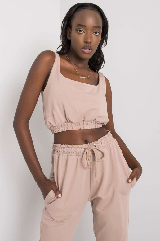 Tumši bēšs treniņtērpa komplekts Irini