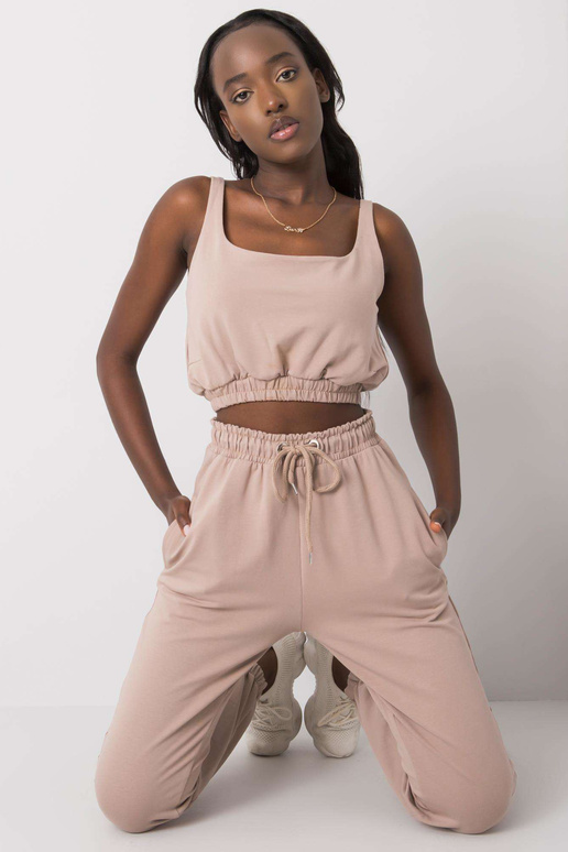 Tumši bēšs treniņtērpa komplekts Irini