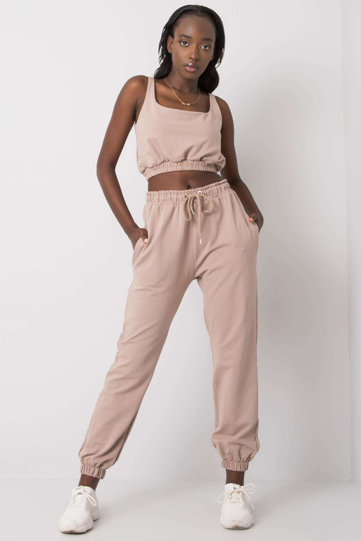 Tumši bēšs treniņtērpa komplekts Irini