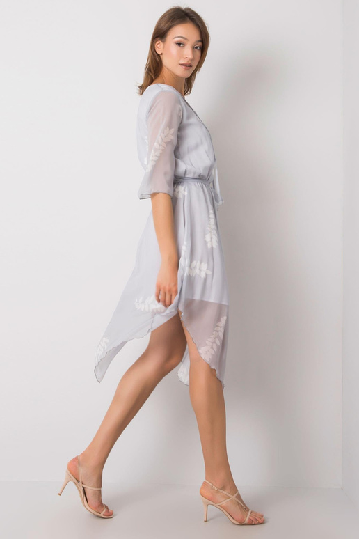 Pelēka Yareli kleita